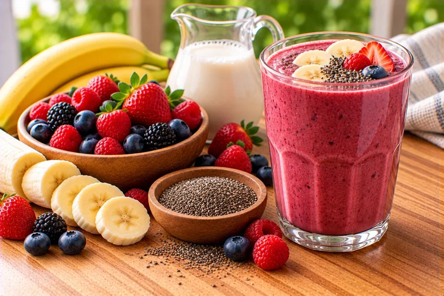 Jugos, tés y smoothies