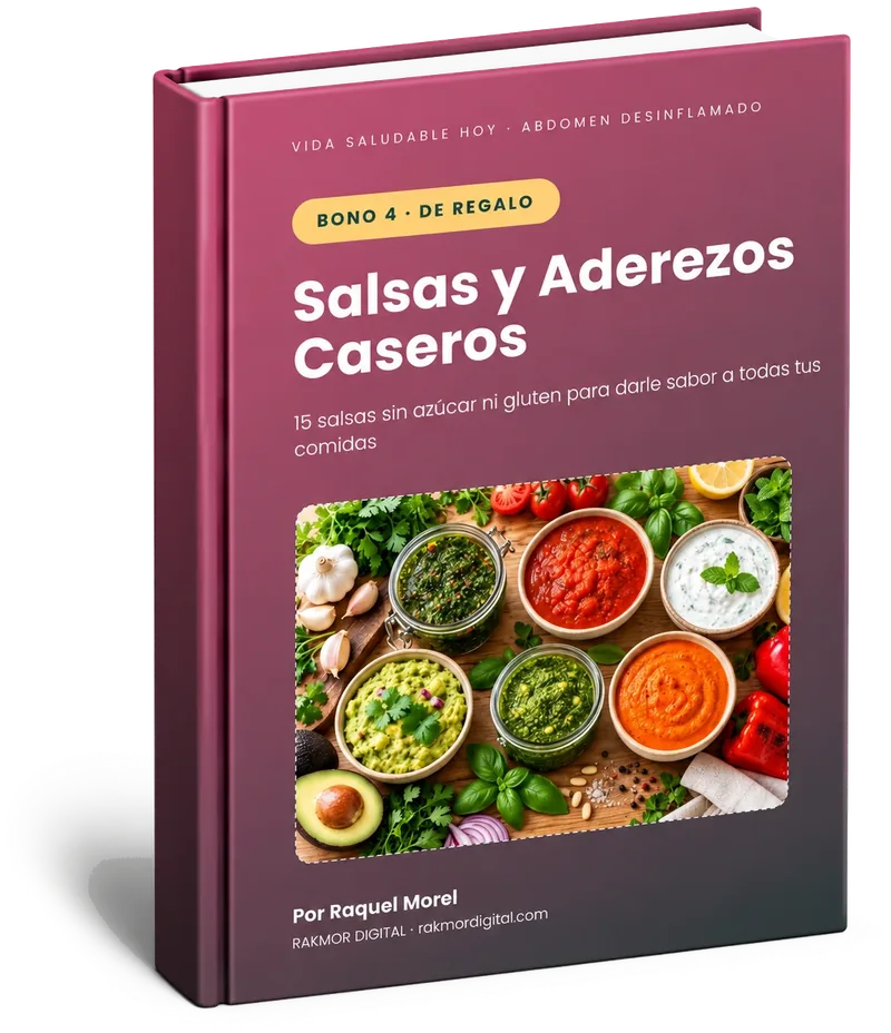 Portada del bono 4: Salsas y Aderezos Caseros