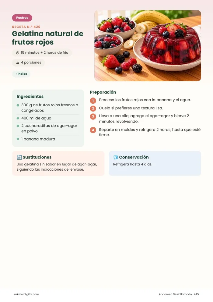 Página interior 3: postre